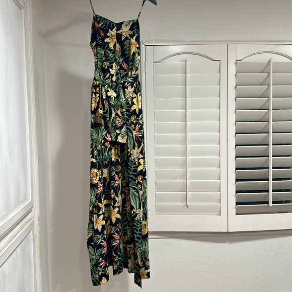 Floral print dress size small island/ jungle vibes - Picture 3 of 7